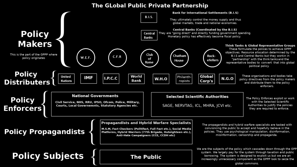 Infographic on The Global Public Private Partnership