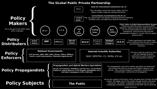 Infographic on The Global Public Private Partnership