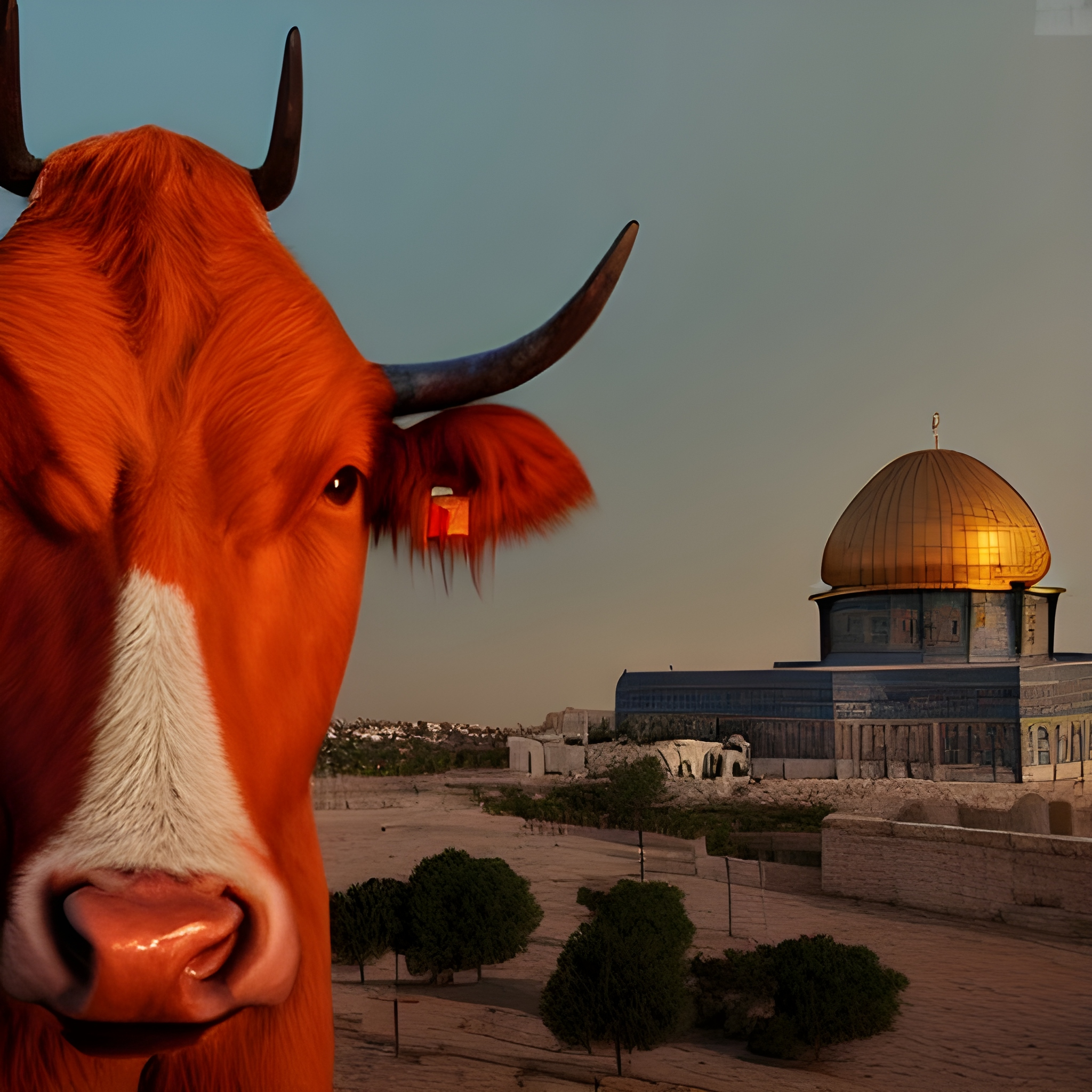 Vache Rouge Israel Israel's RED COW: Engineering the APOCOLYPSE – Felix Rex